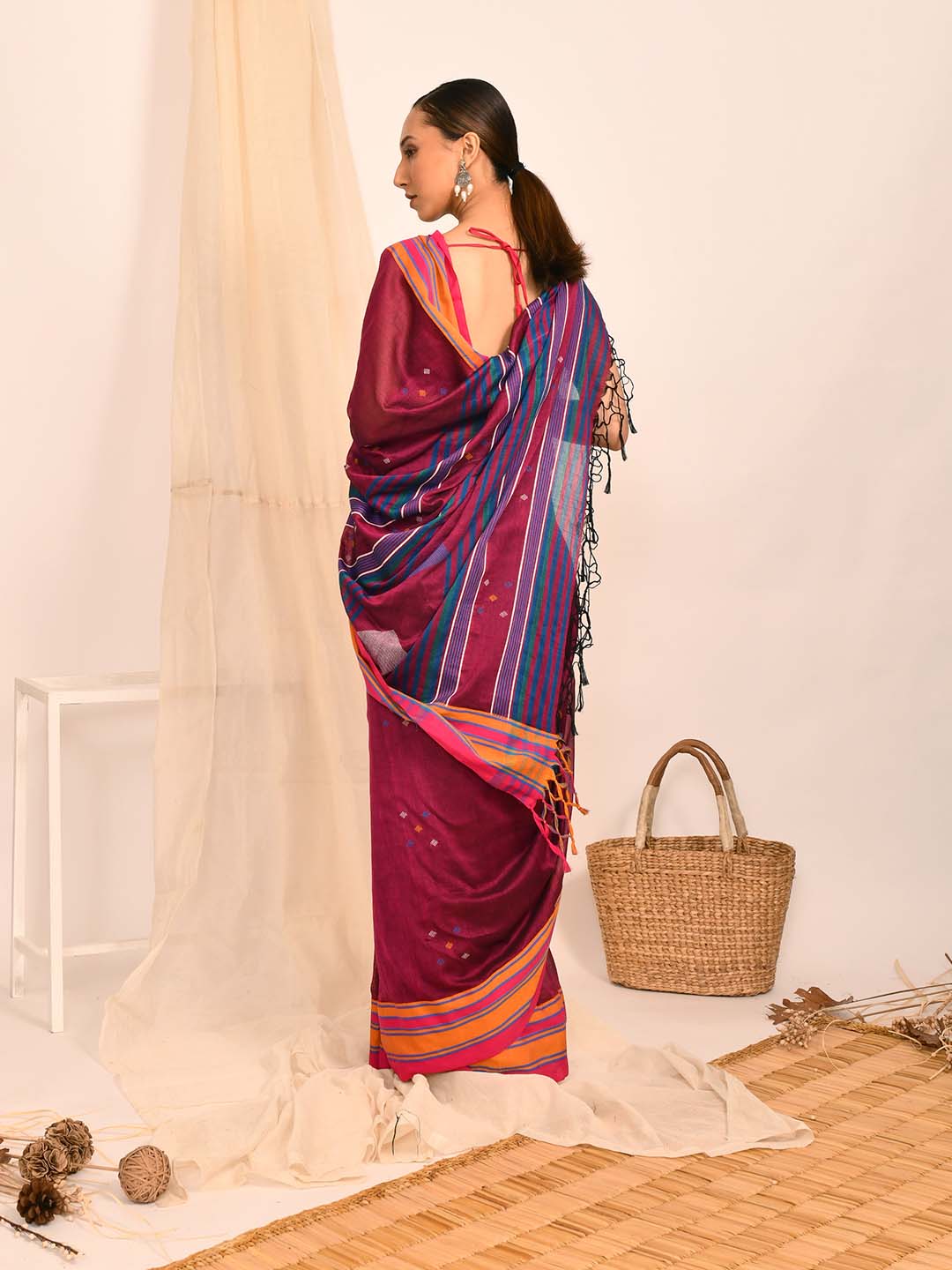 MAGENTA MIRAGE (SAREE)