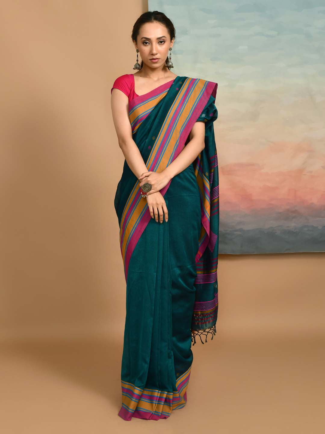 EMERALD ESSENCE (SAREE)