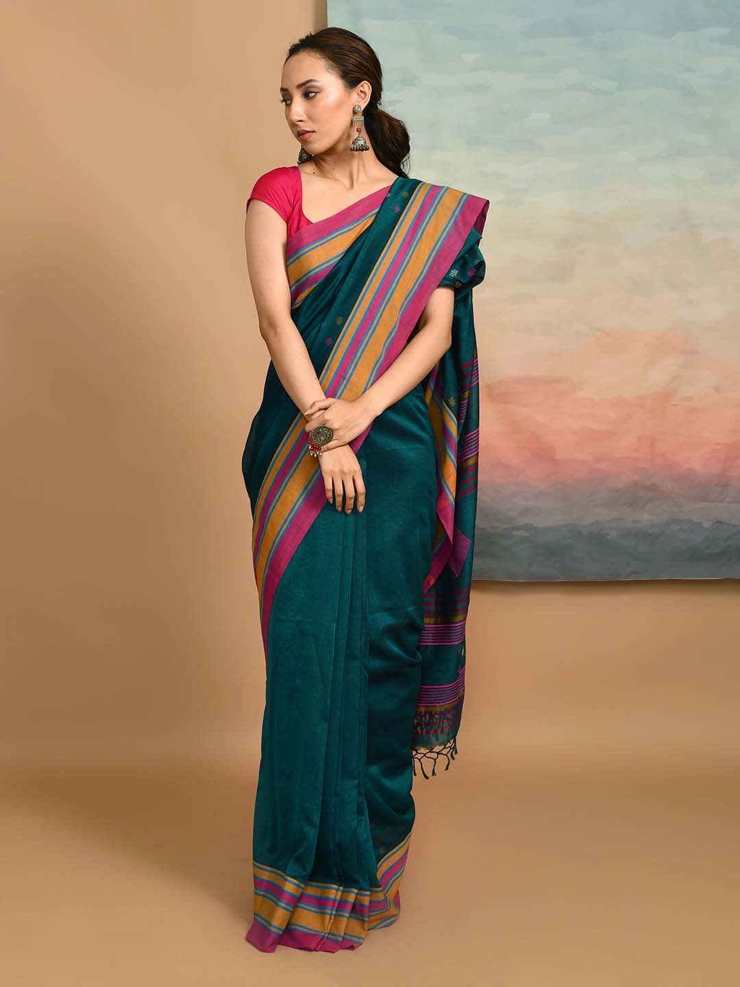 EMERALD ESSENCE (SAREE)