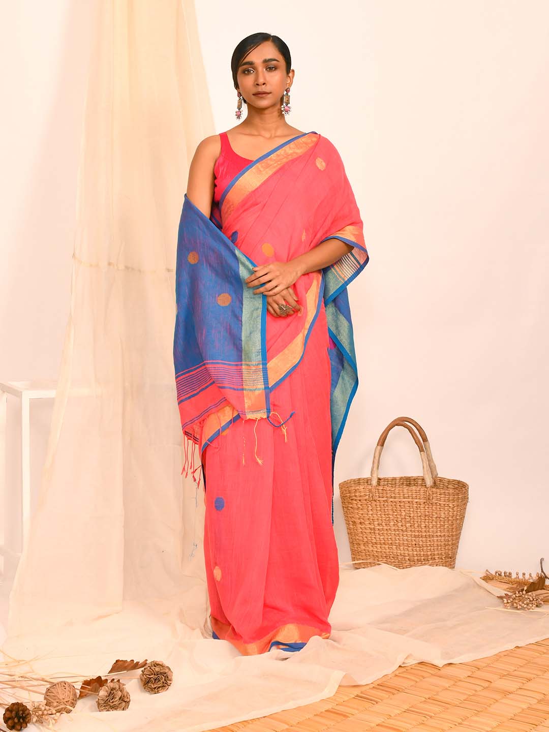 BLUSH RADIANCE (SAREE)