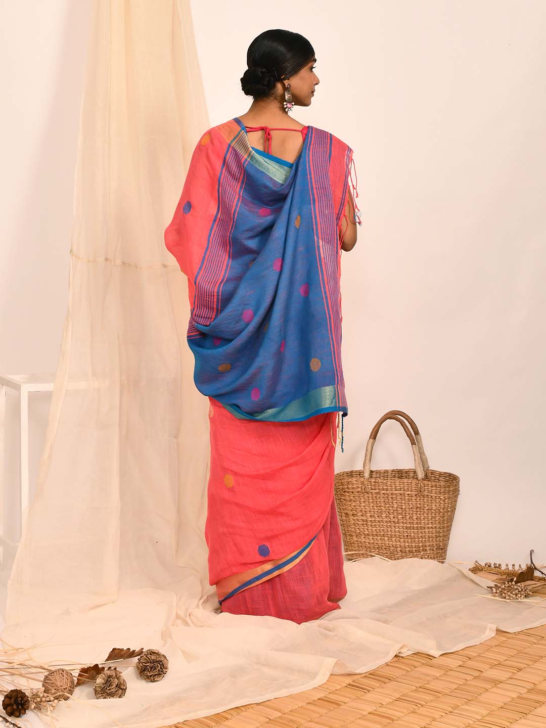 BLUSH RADIANCE (SAREE)