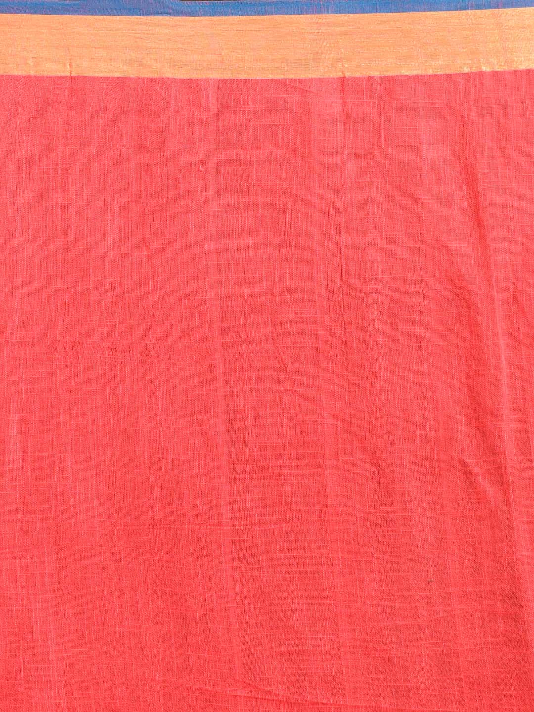 Jamdani Pink Woven Design Work Wear