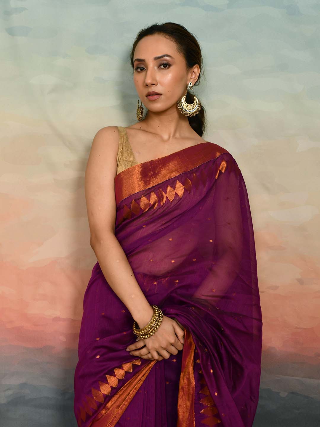 VIOLET ESSENCE (SAREE)