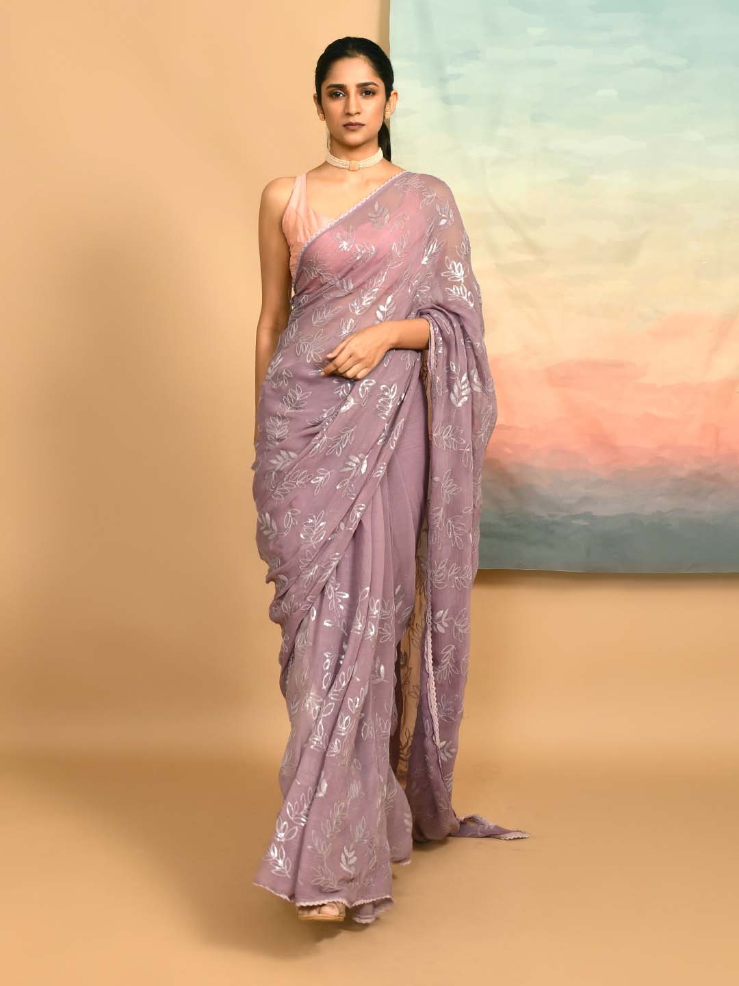 MAUVE ENCHANTMENT (SAREE)