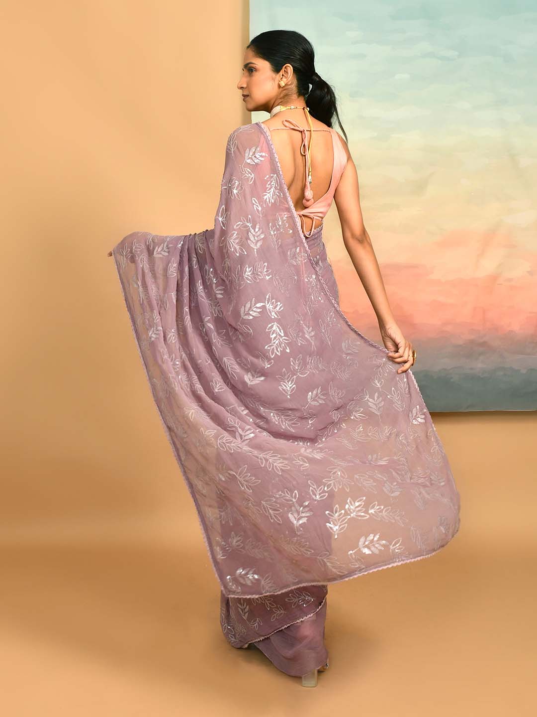 MAUVE ENCHANTMENT (SAREE)