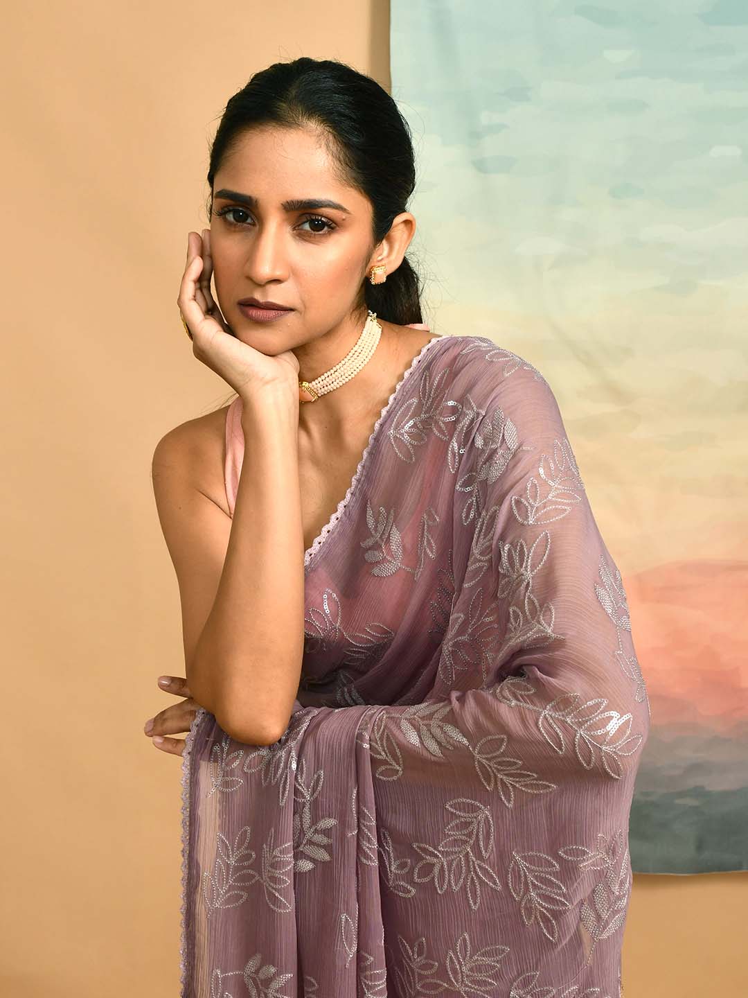 MAUVE ENCHANTMENT (SAREE)