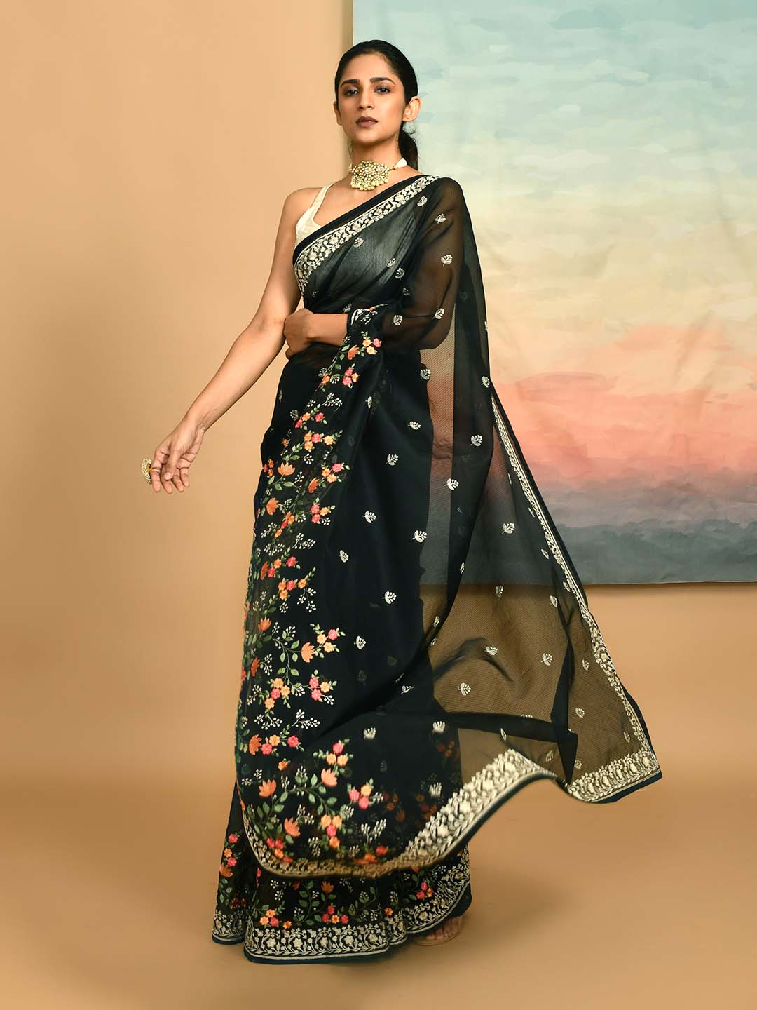 NOIR RADIANCE (SAREE)