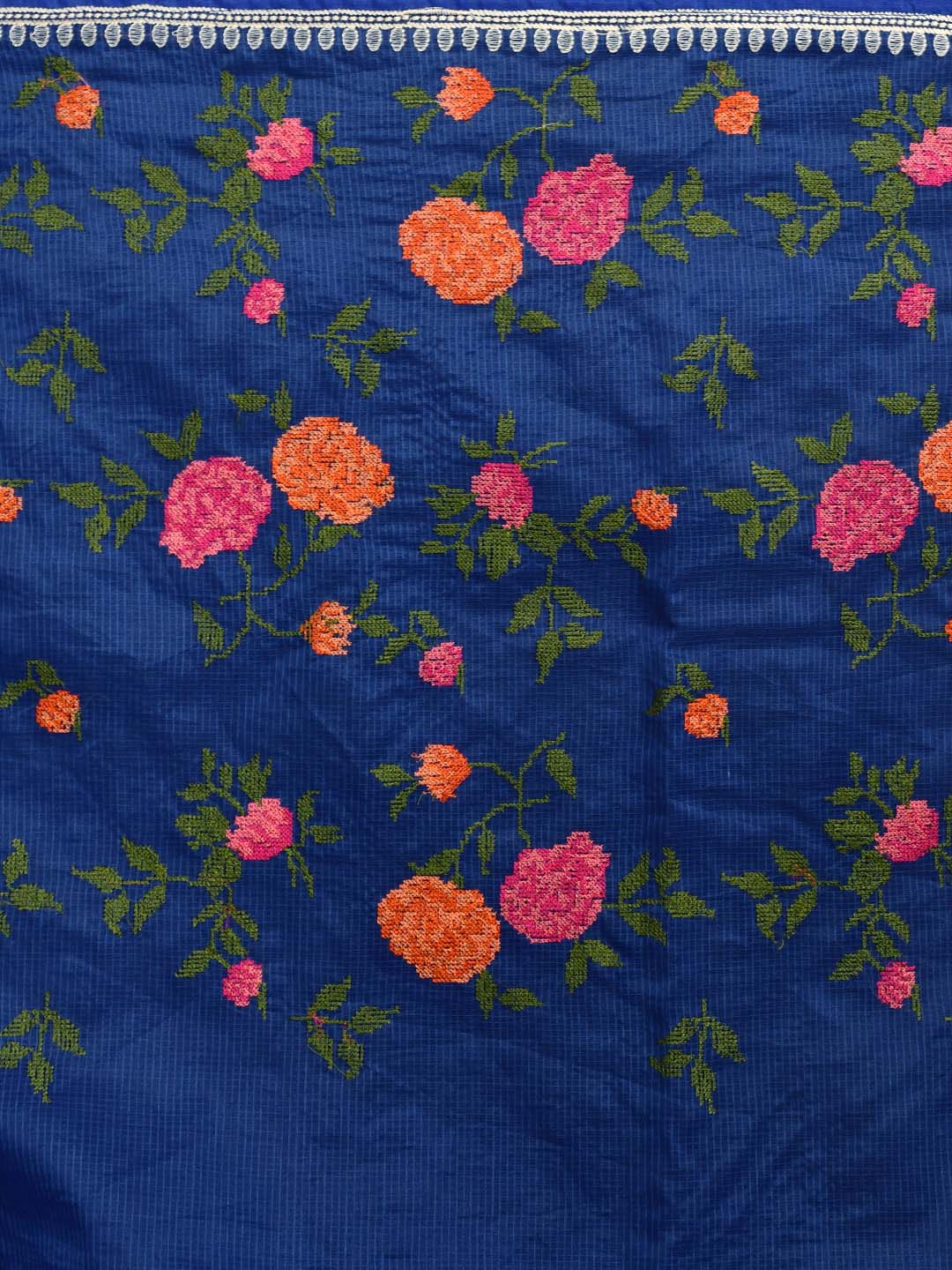 Kota Blue Embroidered Party Wear