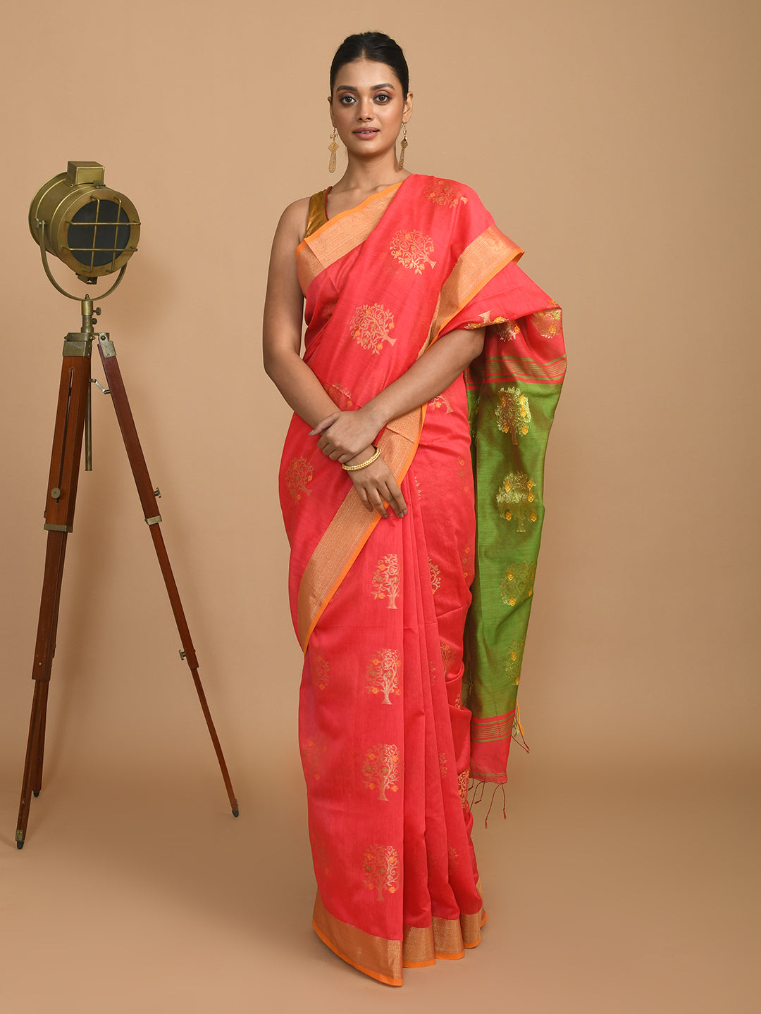 FIERY ELEGANCE (SAREE)