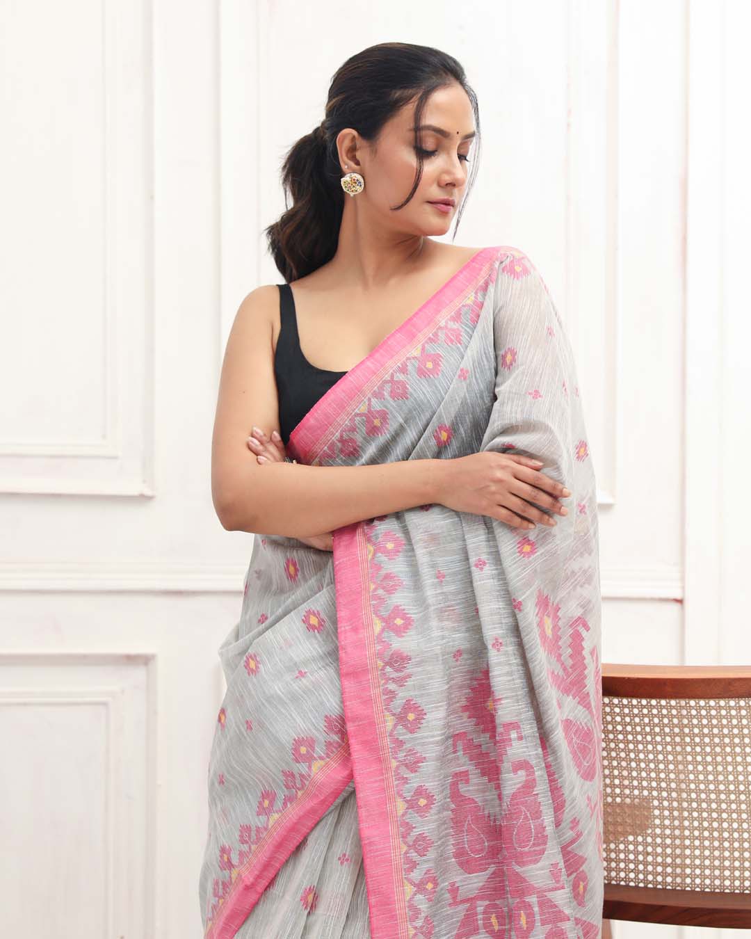 SILVER MIST (SAREE)