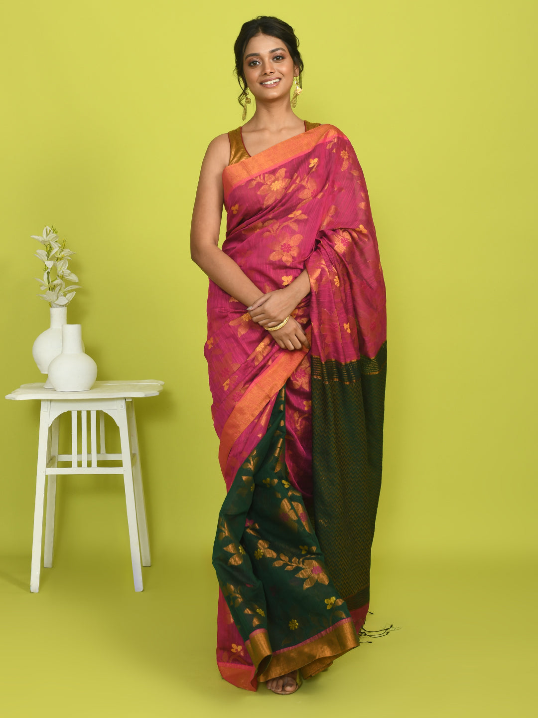 FUCHSIA LEGACY (SAREE)