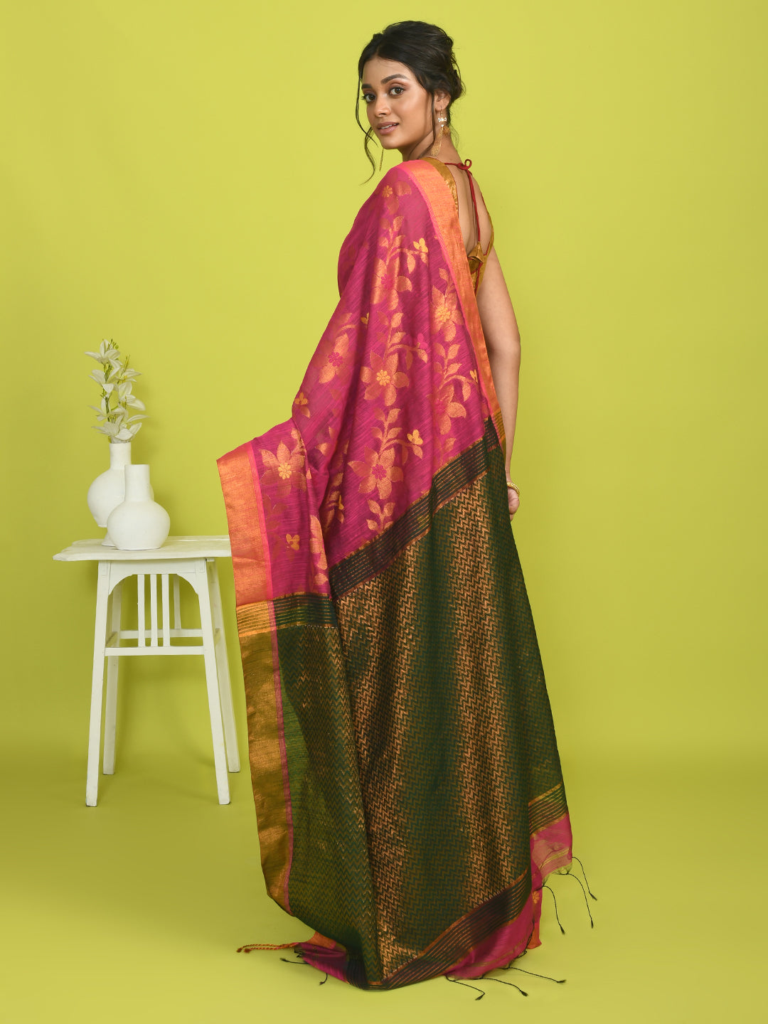 FUCHSIA LEGACY (SAREE)