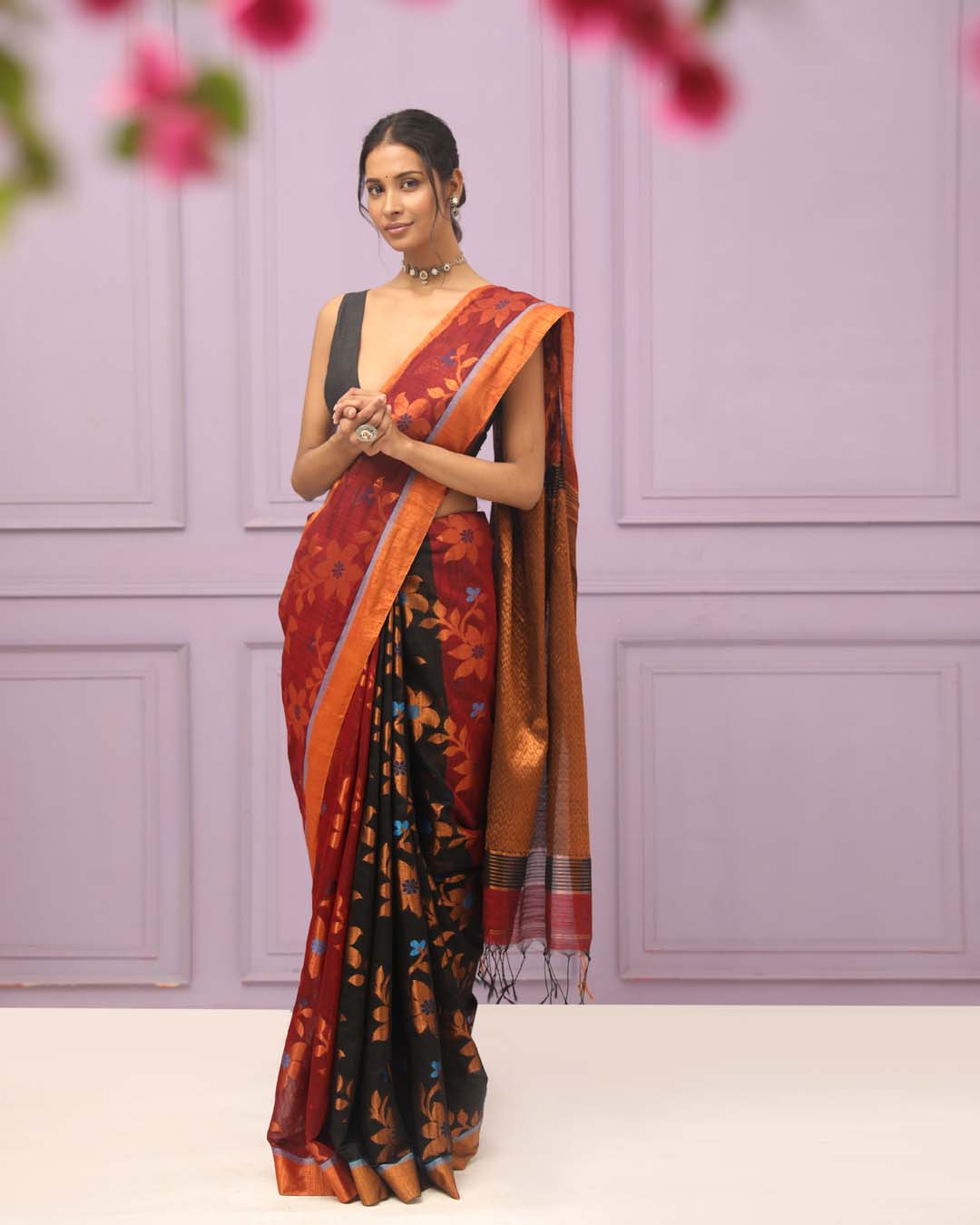 CRIMSON HERITAGE (SAREE)