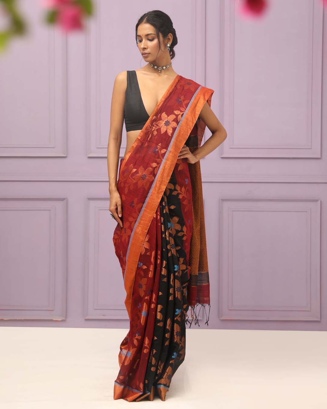 CRIMSON HERITAGE (SAREE)