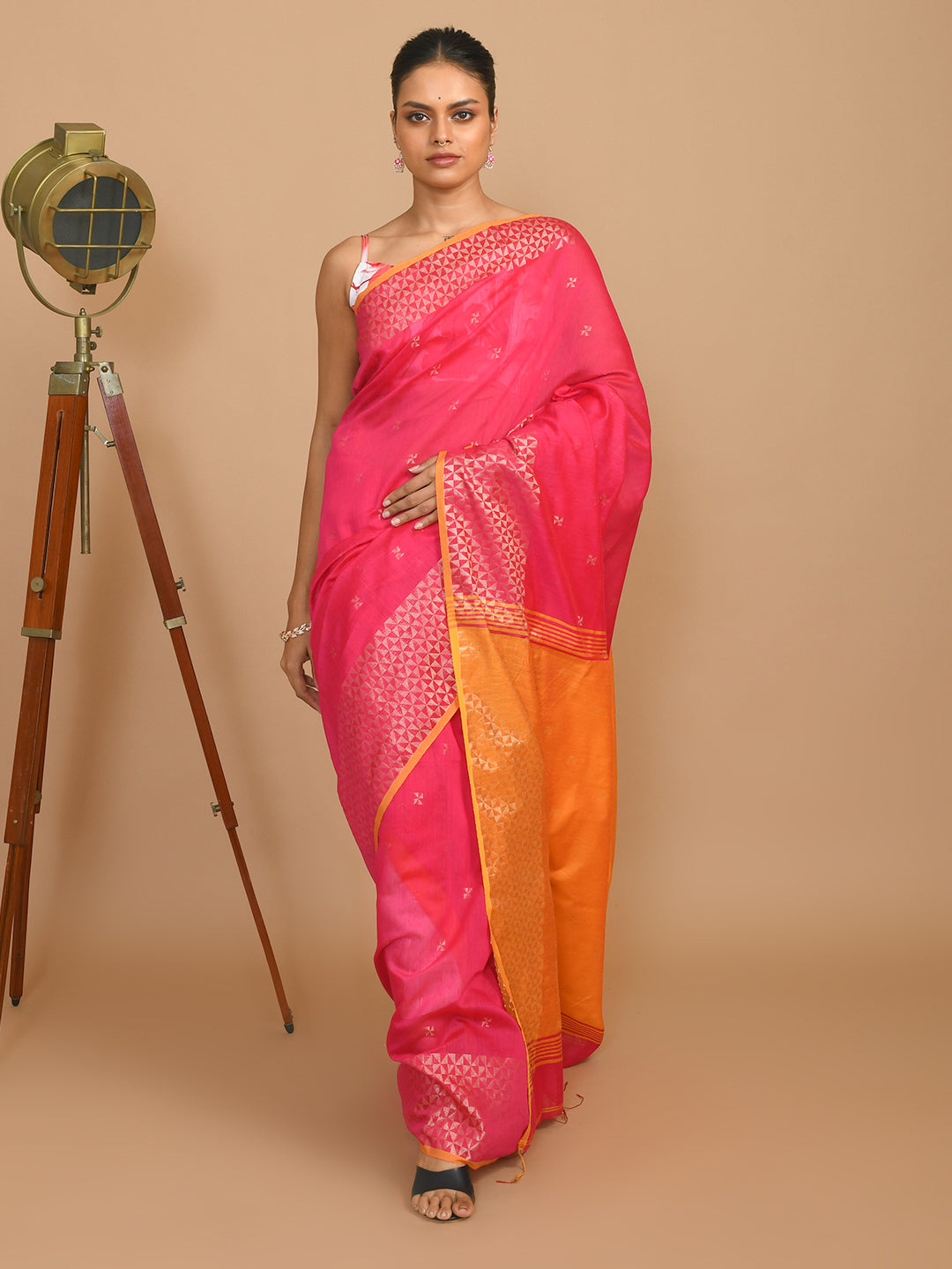 BLUSH REVERIE (SAREE)