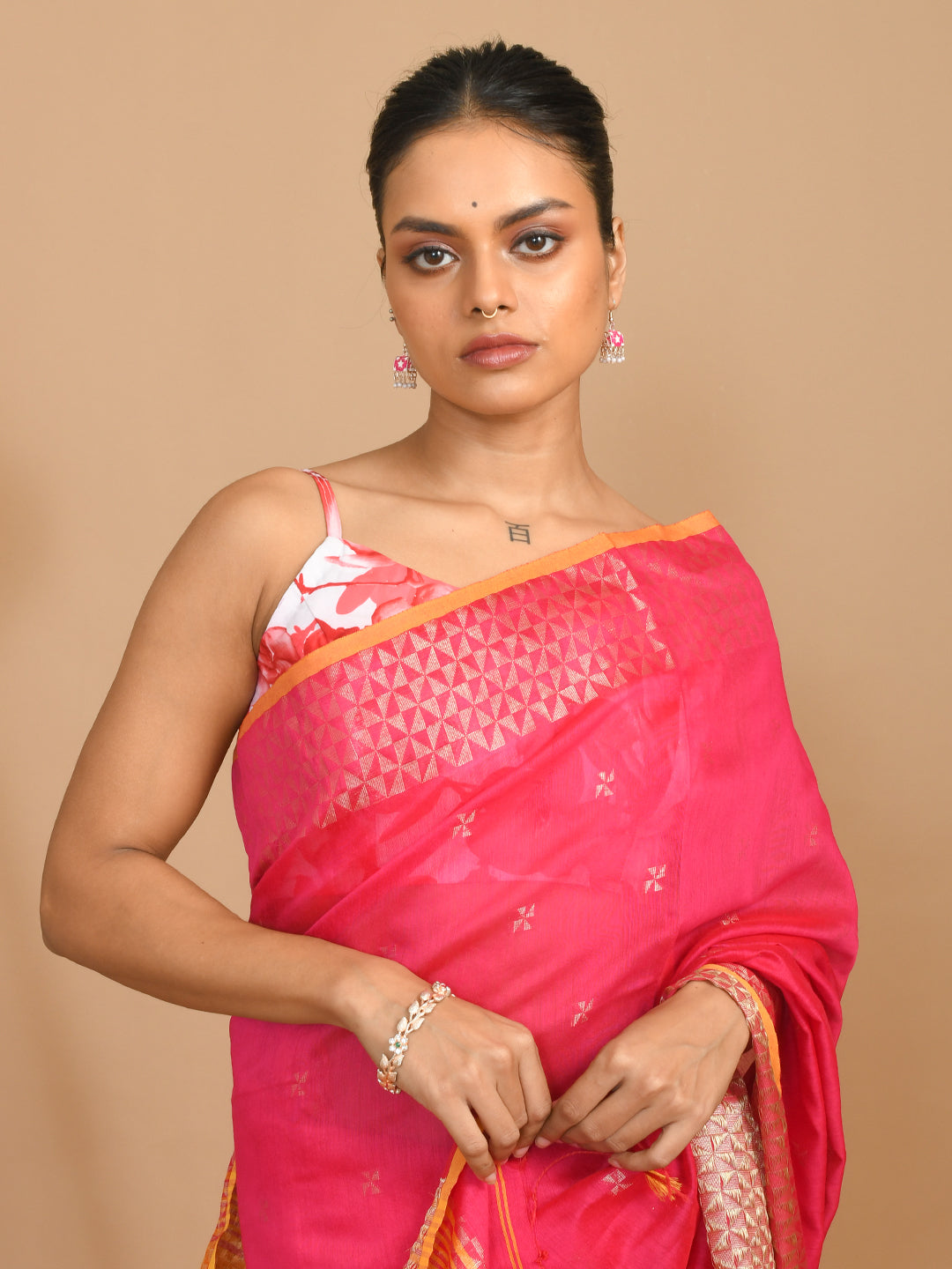 BLUSH REVERIE (SAREE)