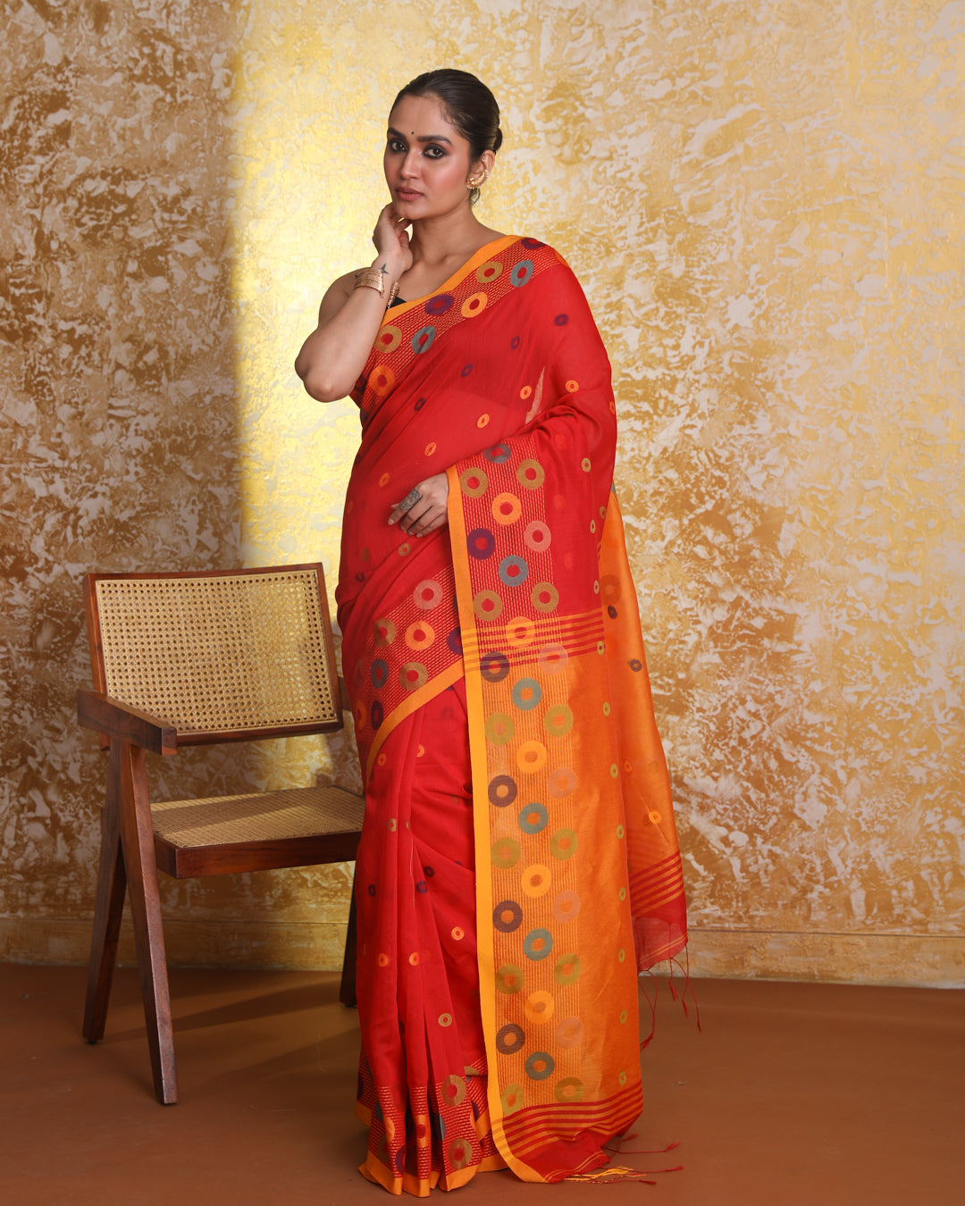 CERISE ANTIQUITY (SAREE)