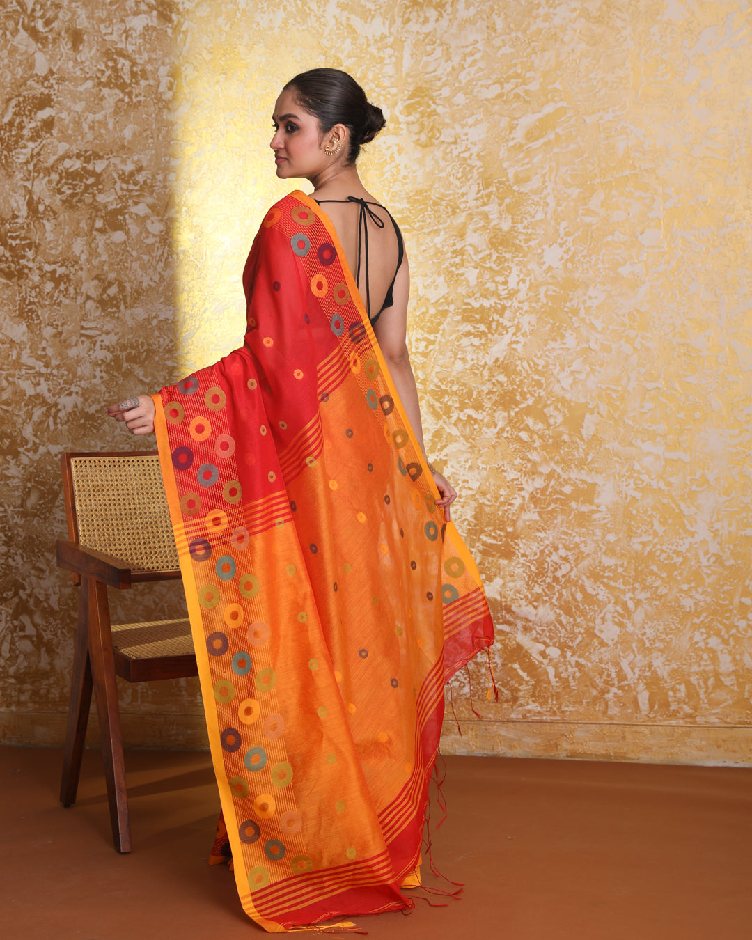 CERISE ANTIQUITY (SAREE)