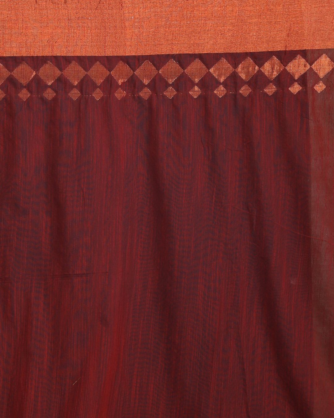 Jamdani Maroon Woven Design Traditional Wear