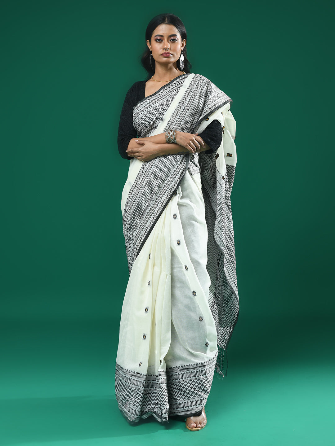 PURE WHISPER (HANDLOOM 100% PURE COTTON SAREE)