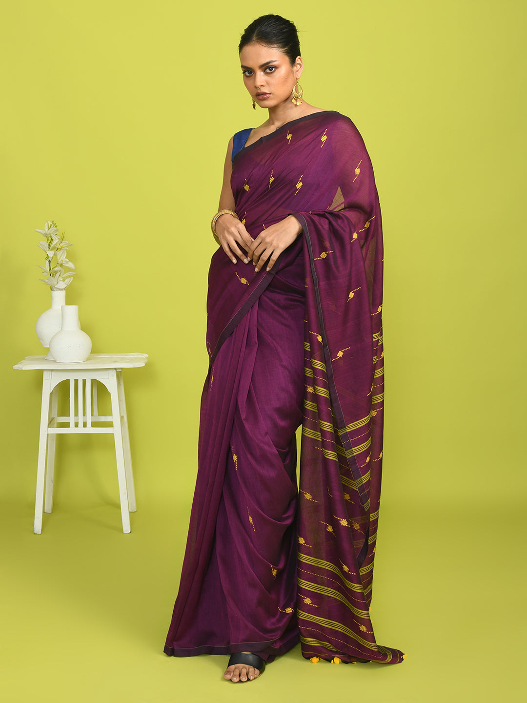 REGAL PLUM (SAREE)