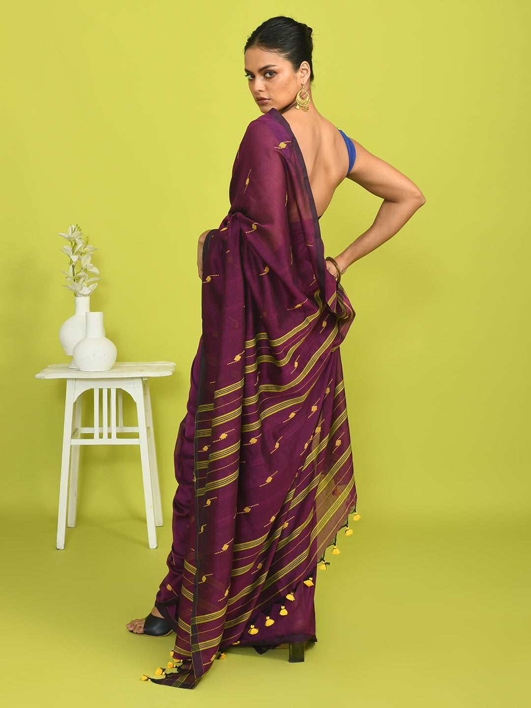 REGAL PLUM (SAREE)