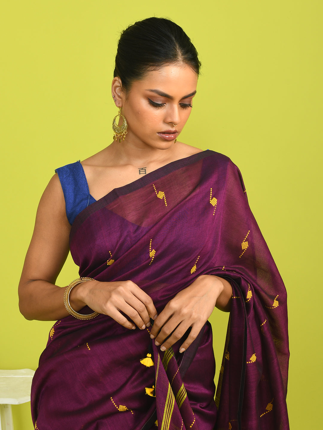 REGAL PLUM (SAREE)