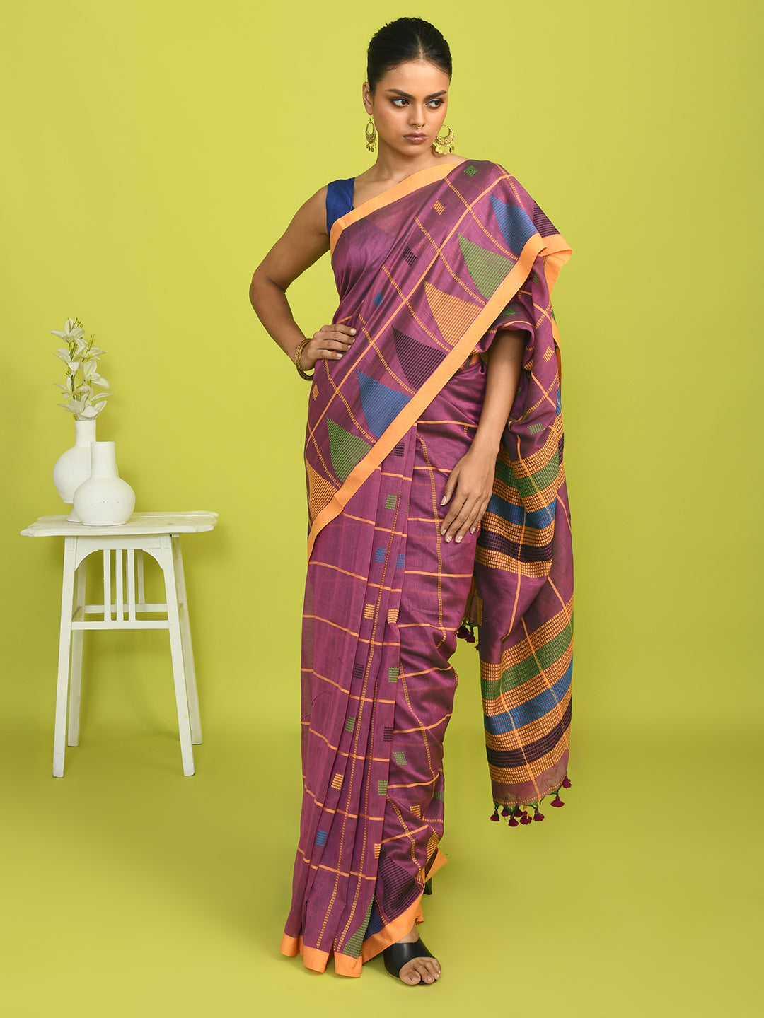 AMETHYST GLIMMER (SAREE)