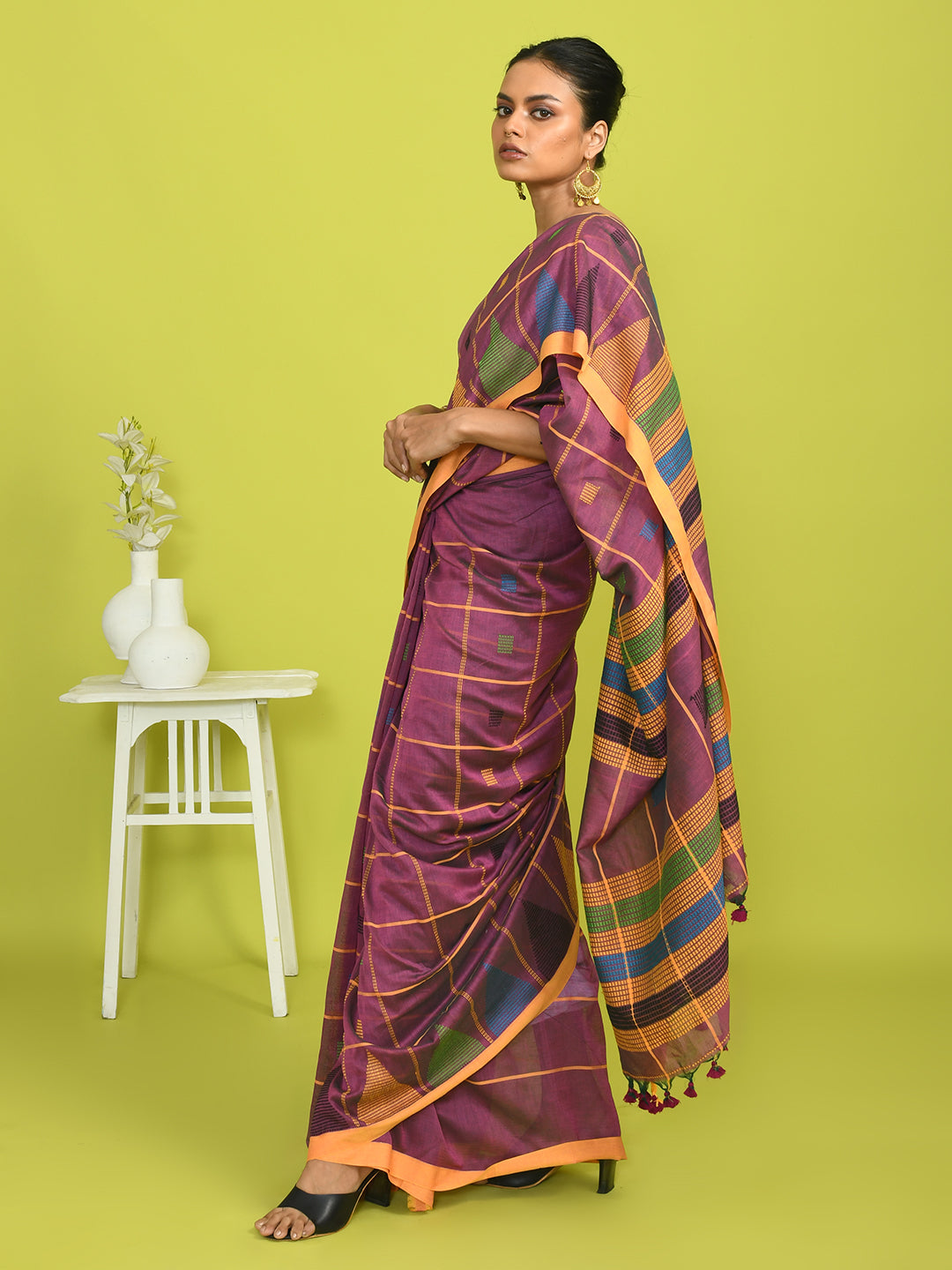 AMETHYST GLIMMER (SAREE)