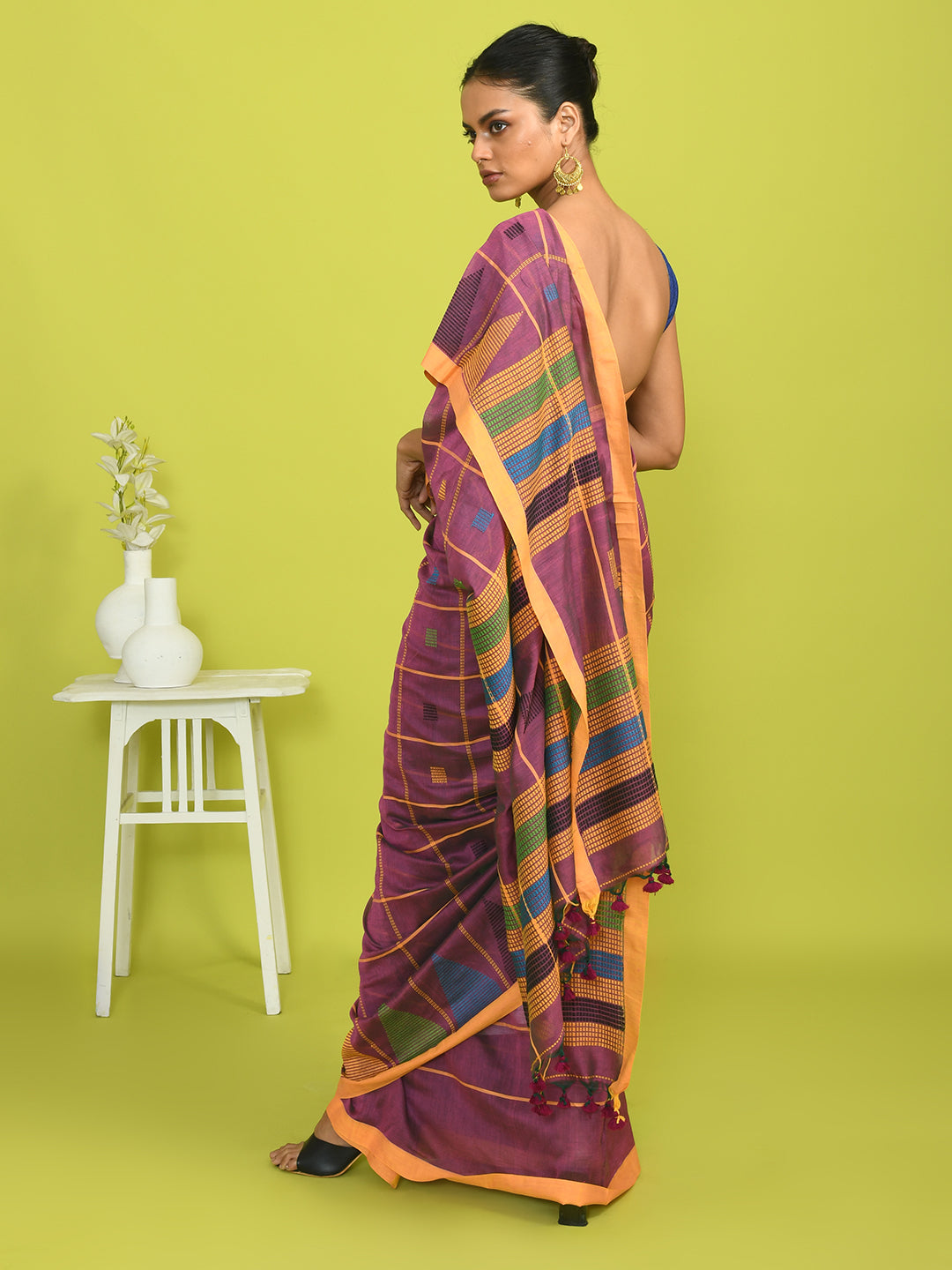 AMETHYST GLIMMER (SAREE)