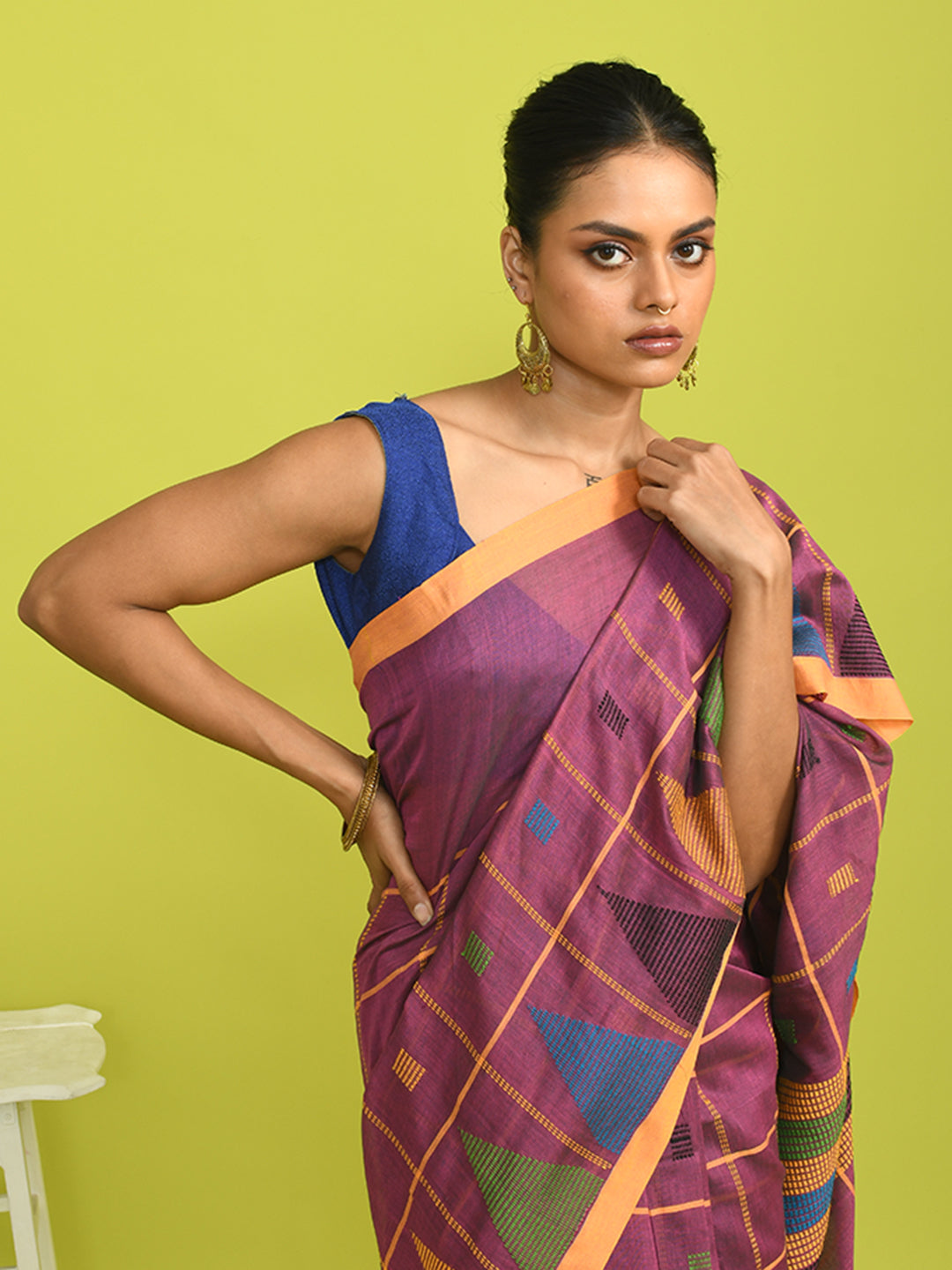 AMETHYST GLIMMER (SAREE)