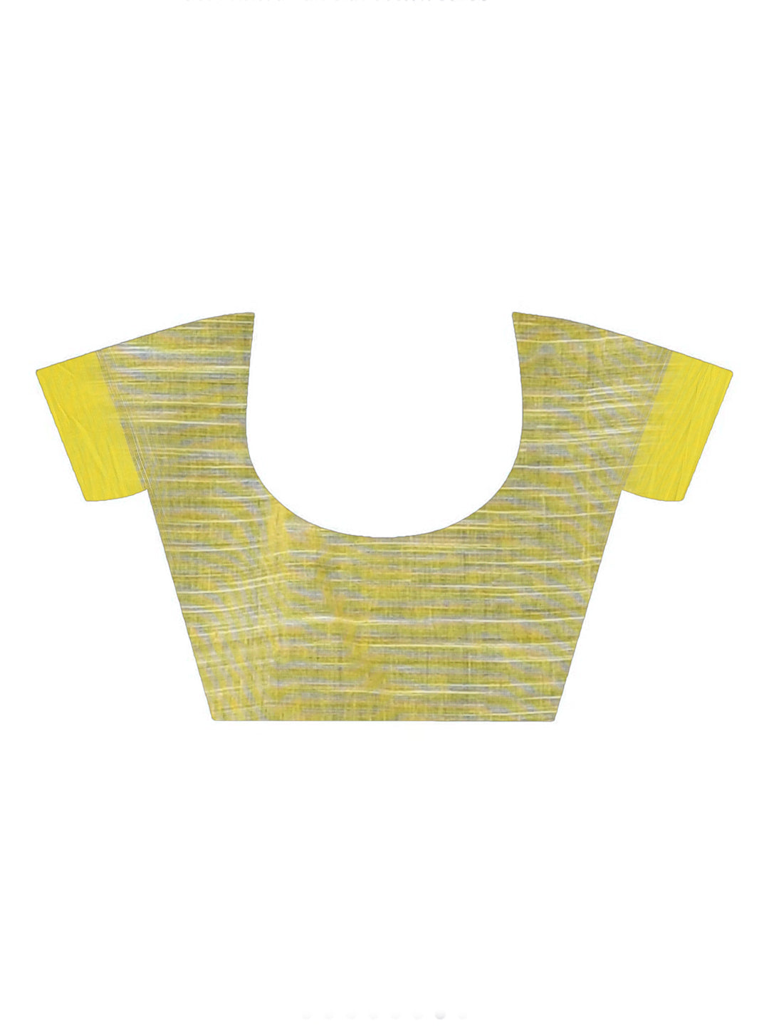 Jamdani Yellow Woven Design Daily Wear