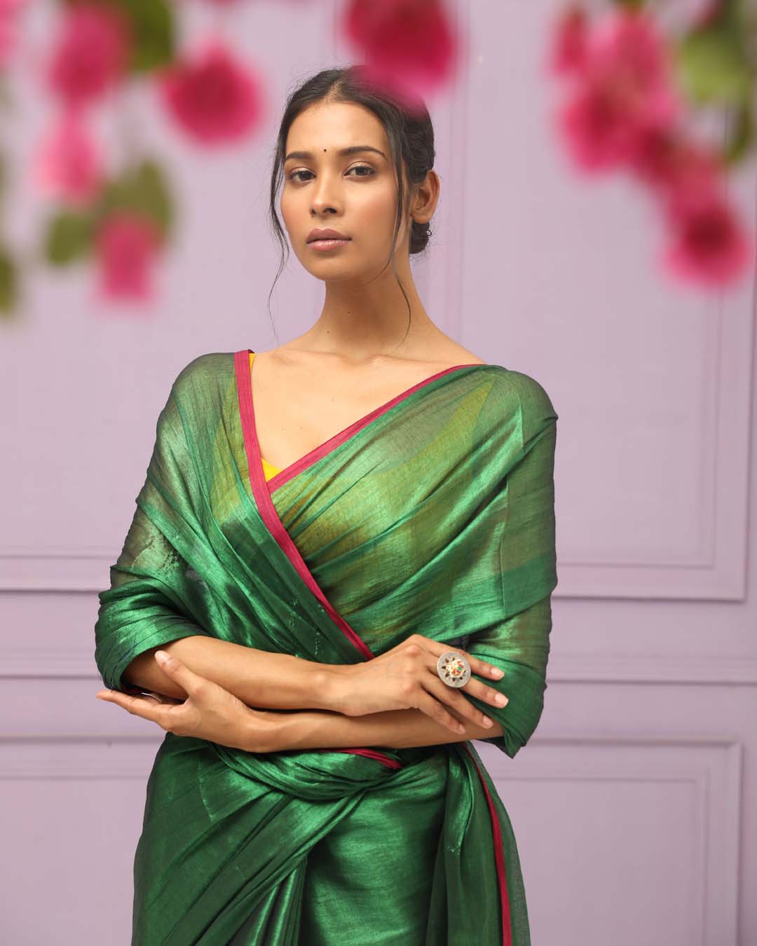 VERDANT CHARM (SAREE)