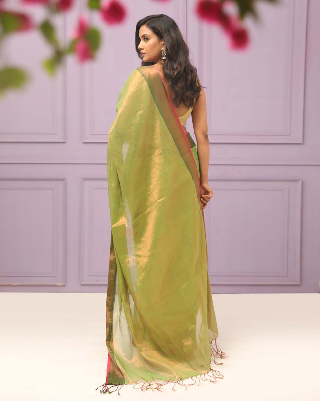 EMERALD ELEGANCE (SAREE)