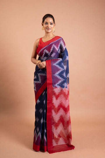 Neelam Raga Handloom Cotton Saree