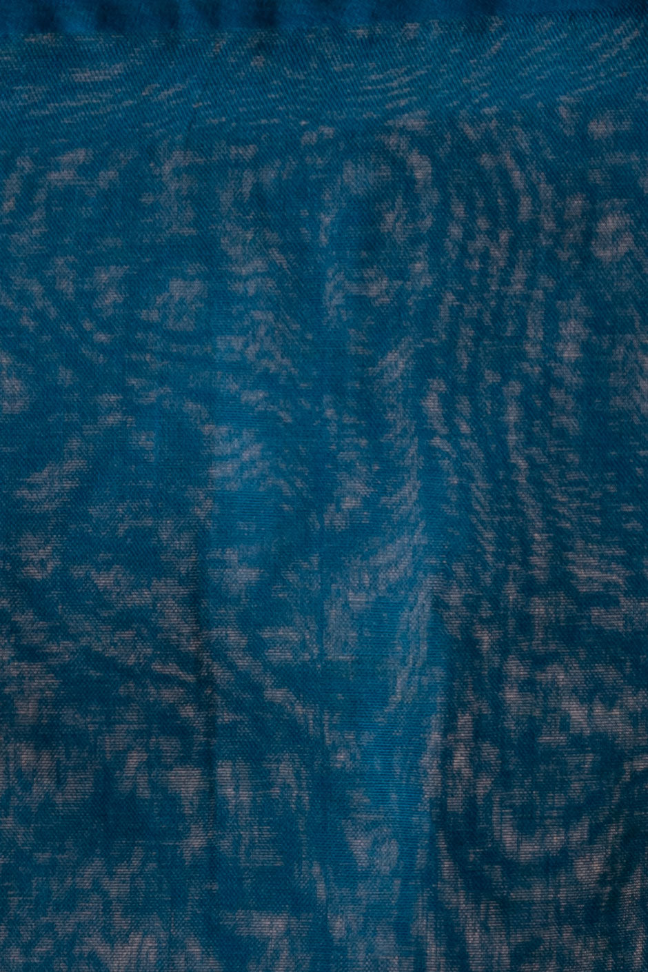 Teal Breeze Handloom Ikat Saree