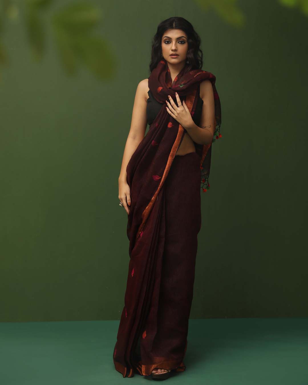 EARTHY ELEGANCE (SAREE)