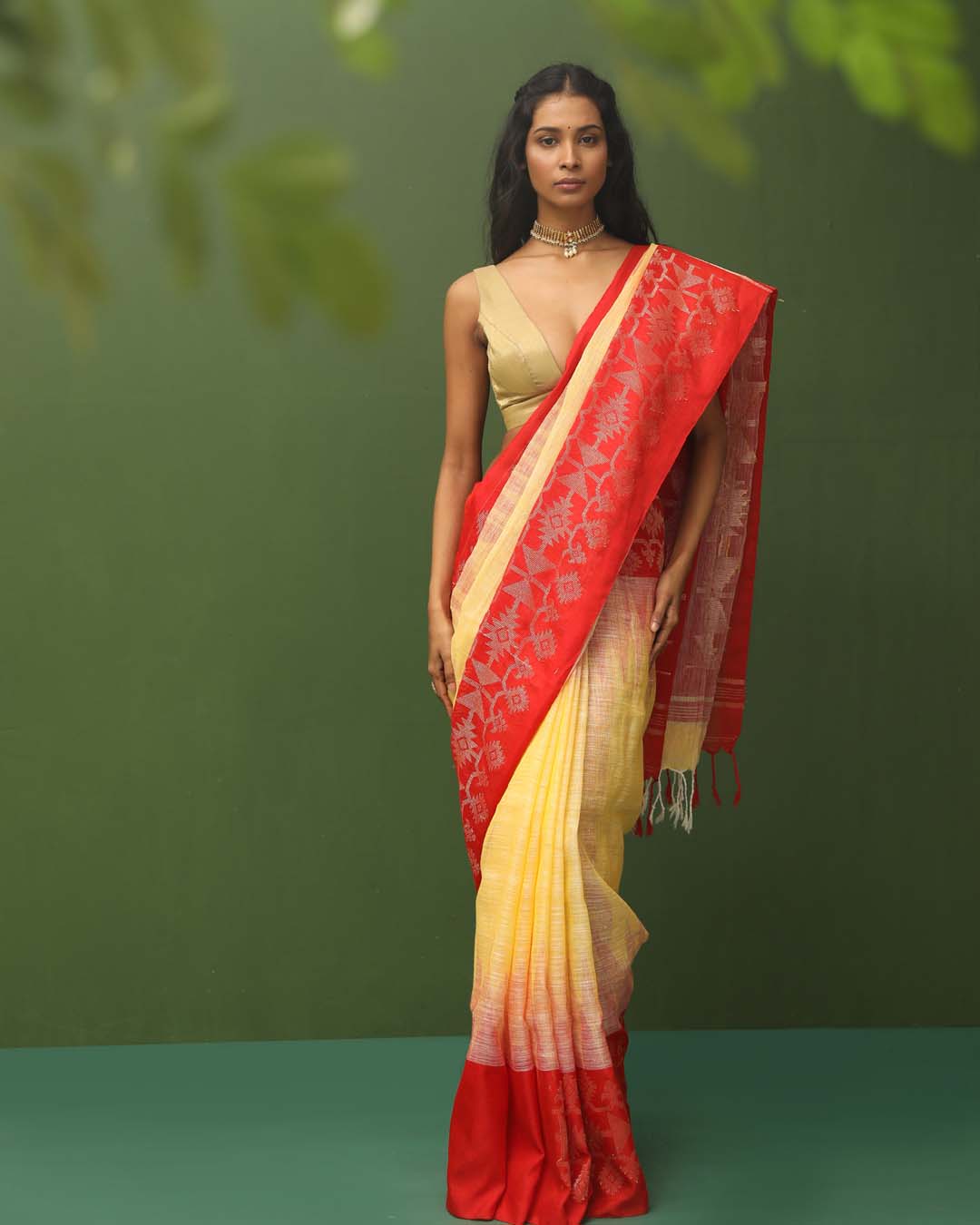 SUNLIT ELEGANCE (SAREE)