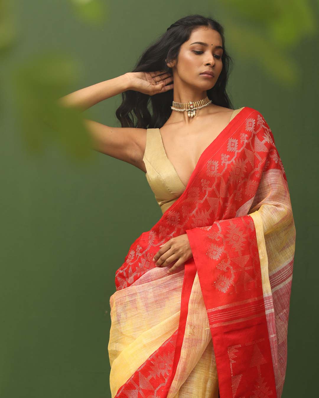 SUNLIT ELEGANCE (SAREE)