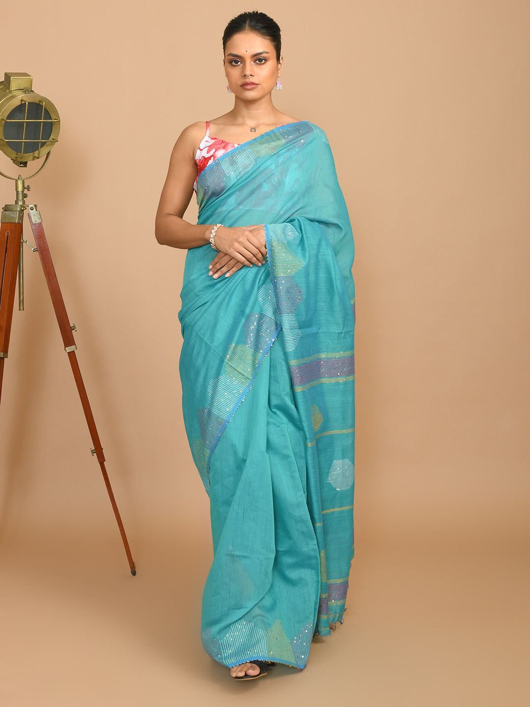 AZURE ELEGANCE (SAREE)