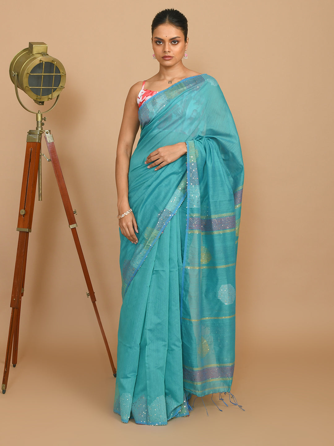 AZURE ELEGANCE (SAREE)