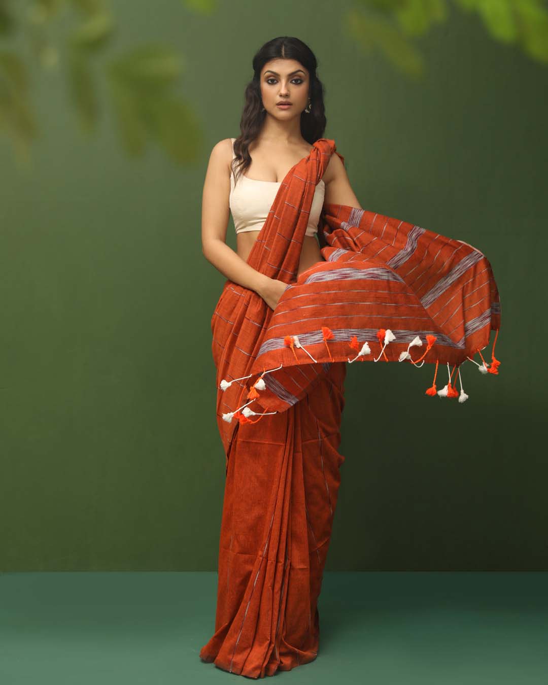 RUST RADIANCE (SAREE)