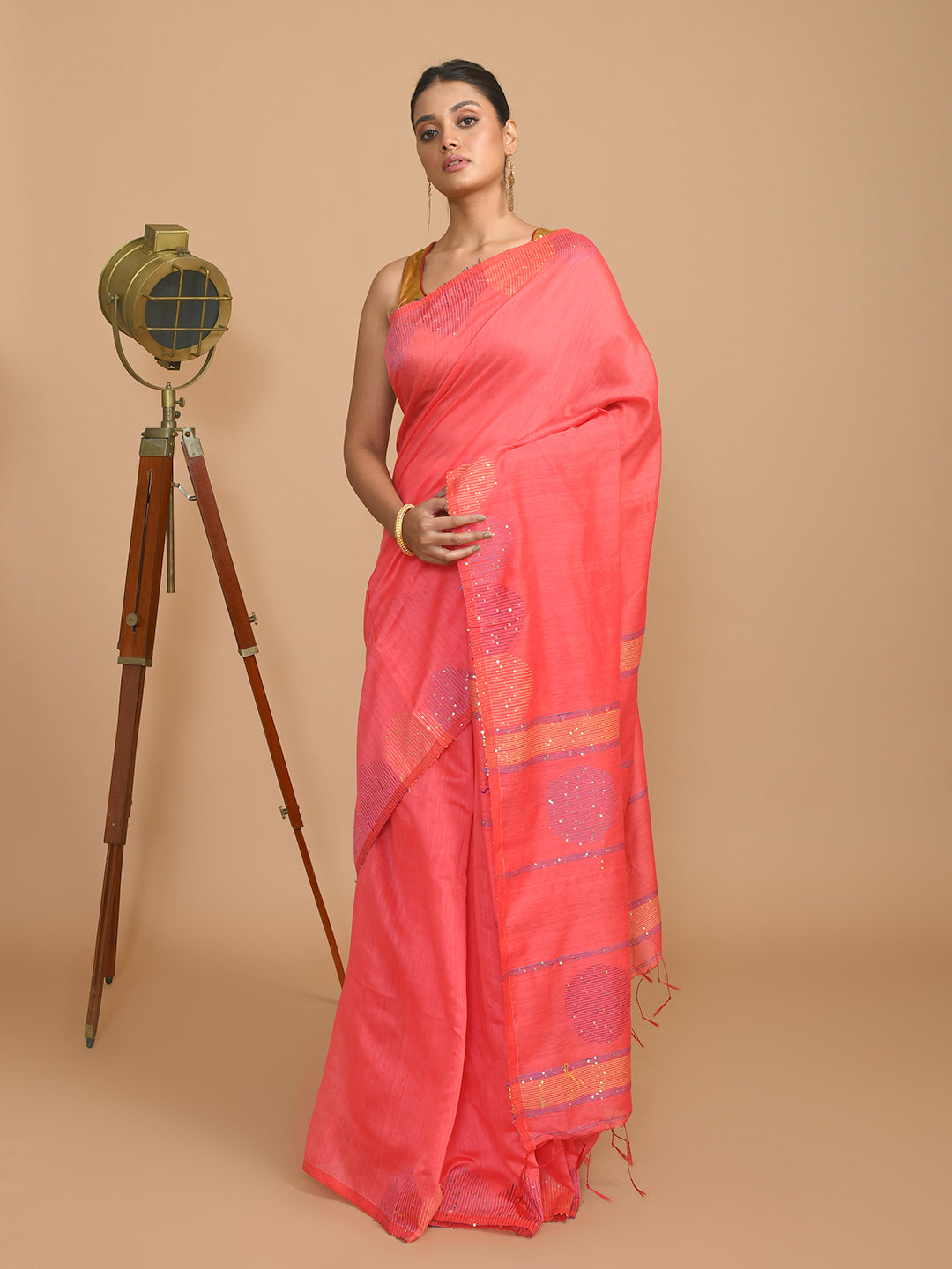 BLUSH RADIANCE (SAREE)