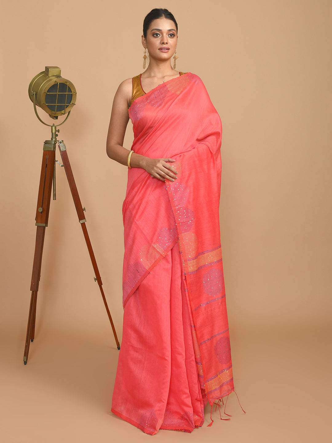 BLUSH RADIANCE (SAREE)