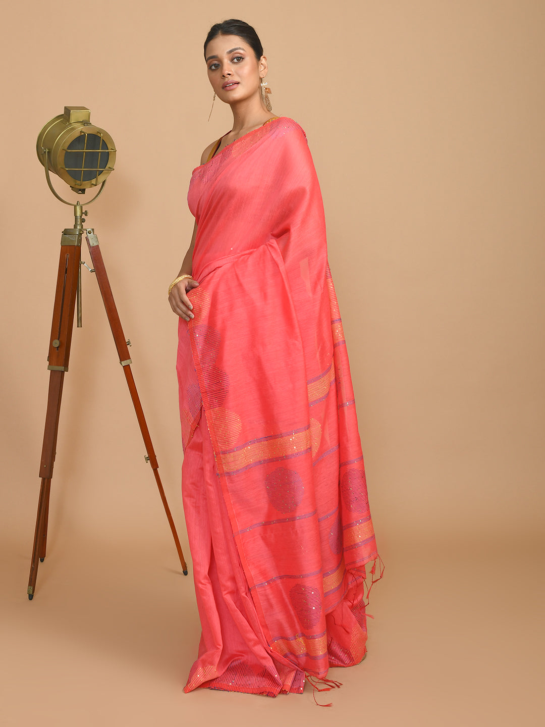 BLUSH RADIANCE (SAREE)