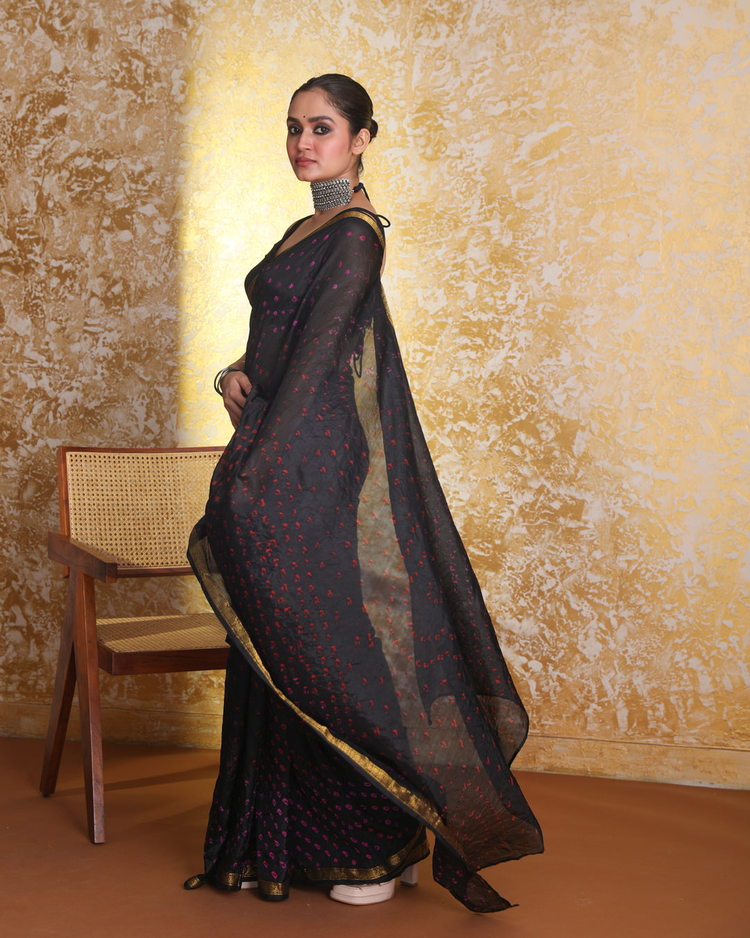 NOIR BANDHANI GRACE (SAREE)