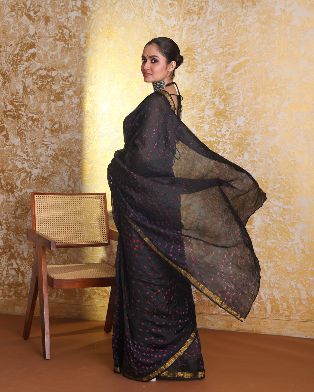 NOIR BANDHANI GRACE (SAREE)