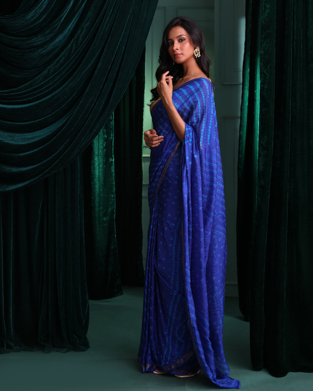 AZURE BANDHANI BLISS (SAREE)