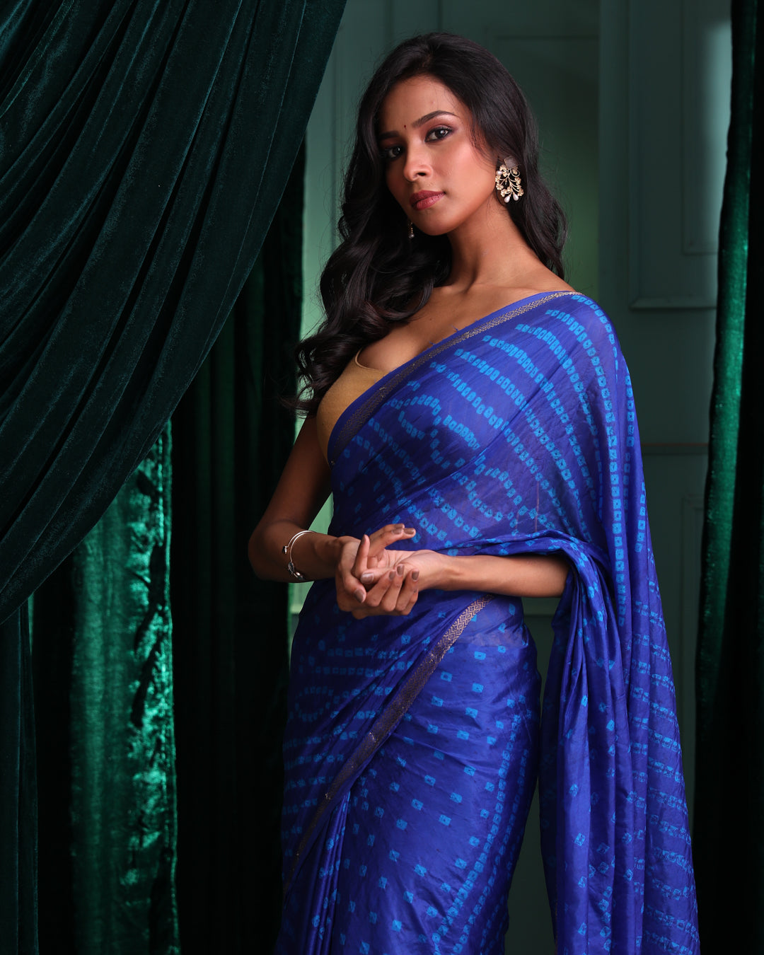 AZURE BANDHANI BLISS (SAREE)