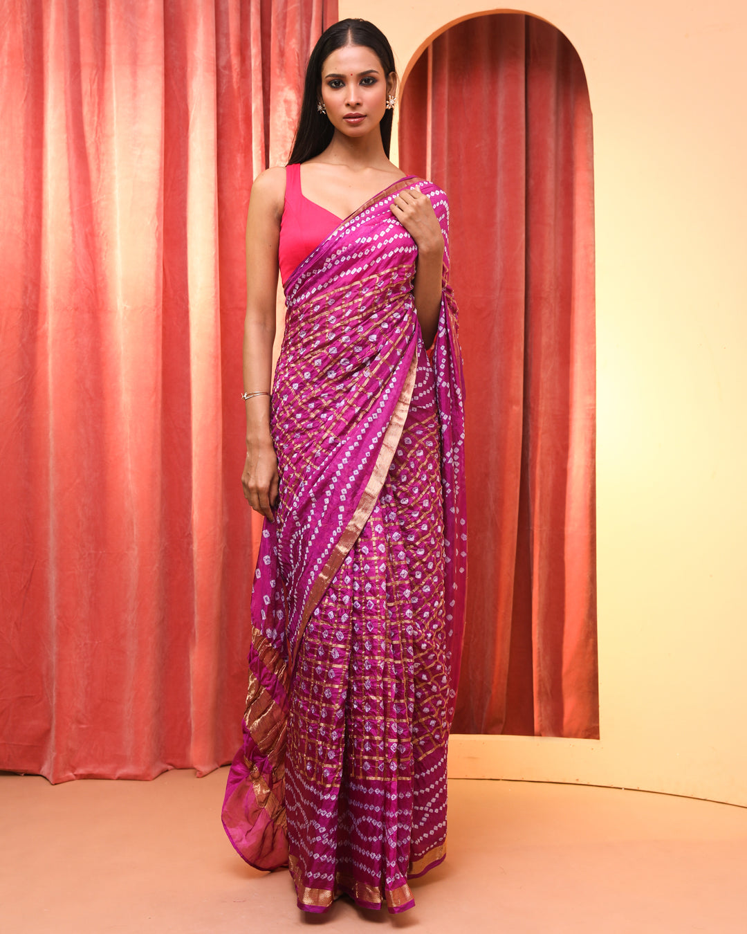 GRAPE GLOW (SAREE)